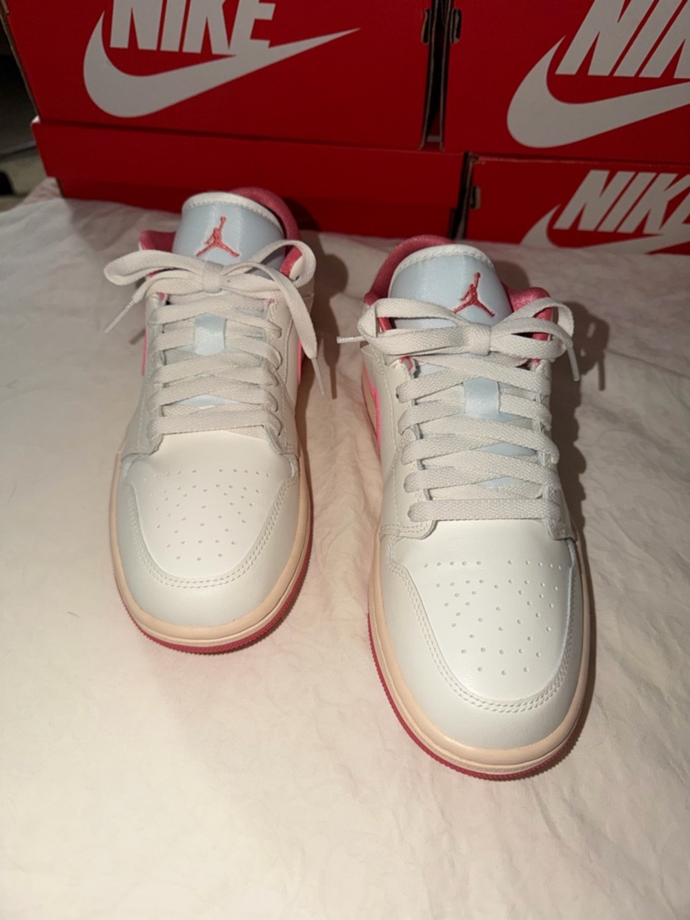 Nike Air Jordan 1 Low Sail Guava Ice Pink Salt - Picture 2 of 10